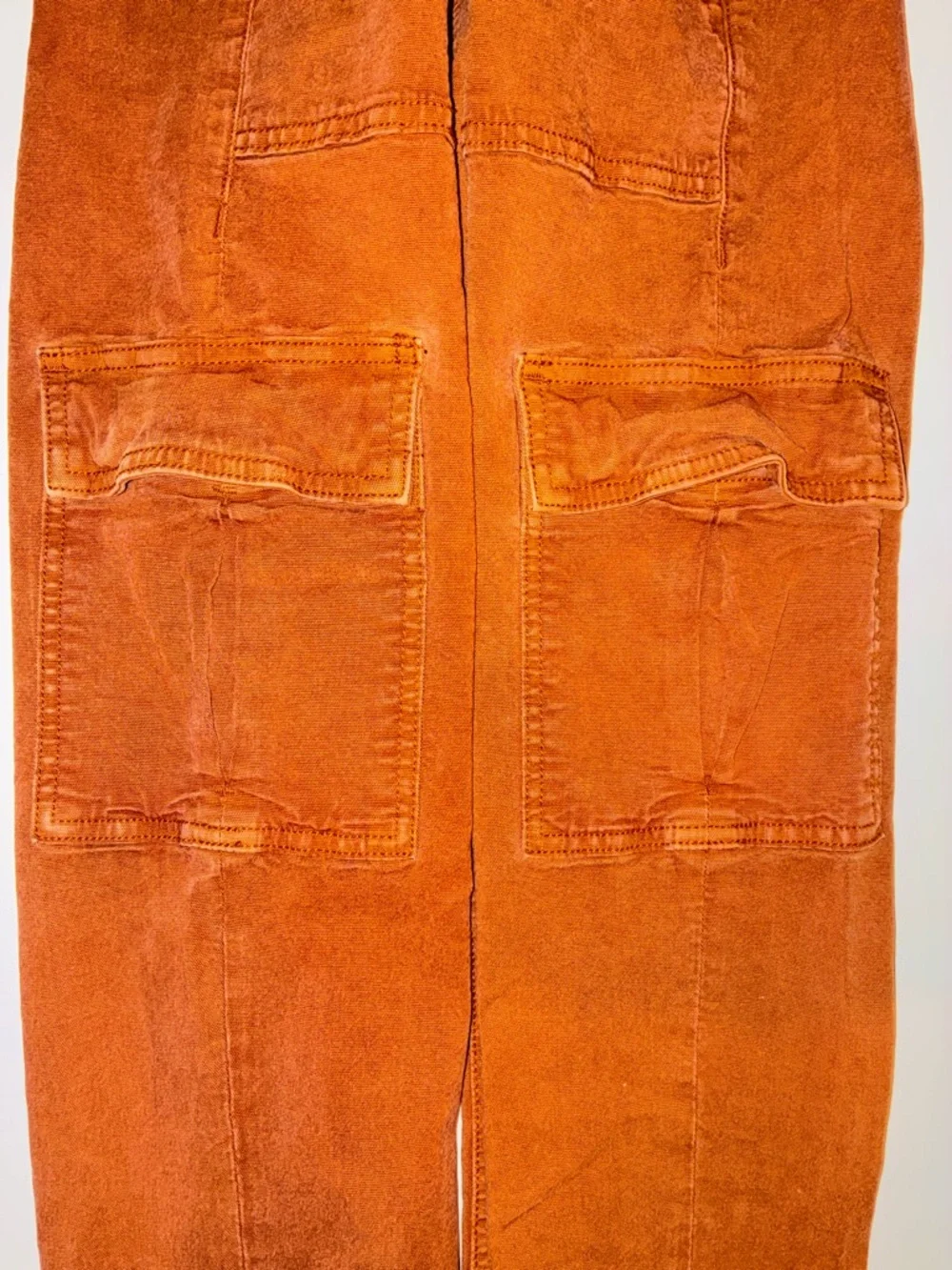 AE - Rust Cargo Straight-Leg Pants - Picture 4 of 8